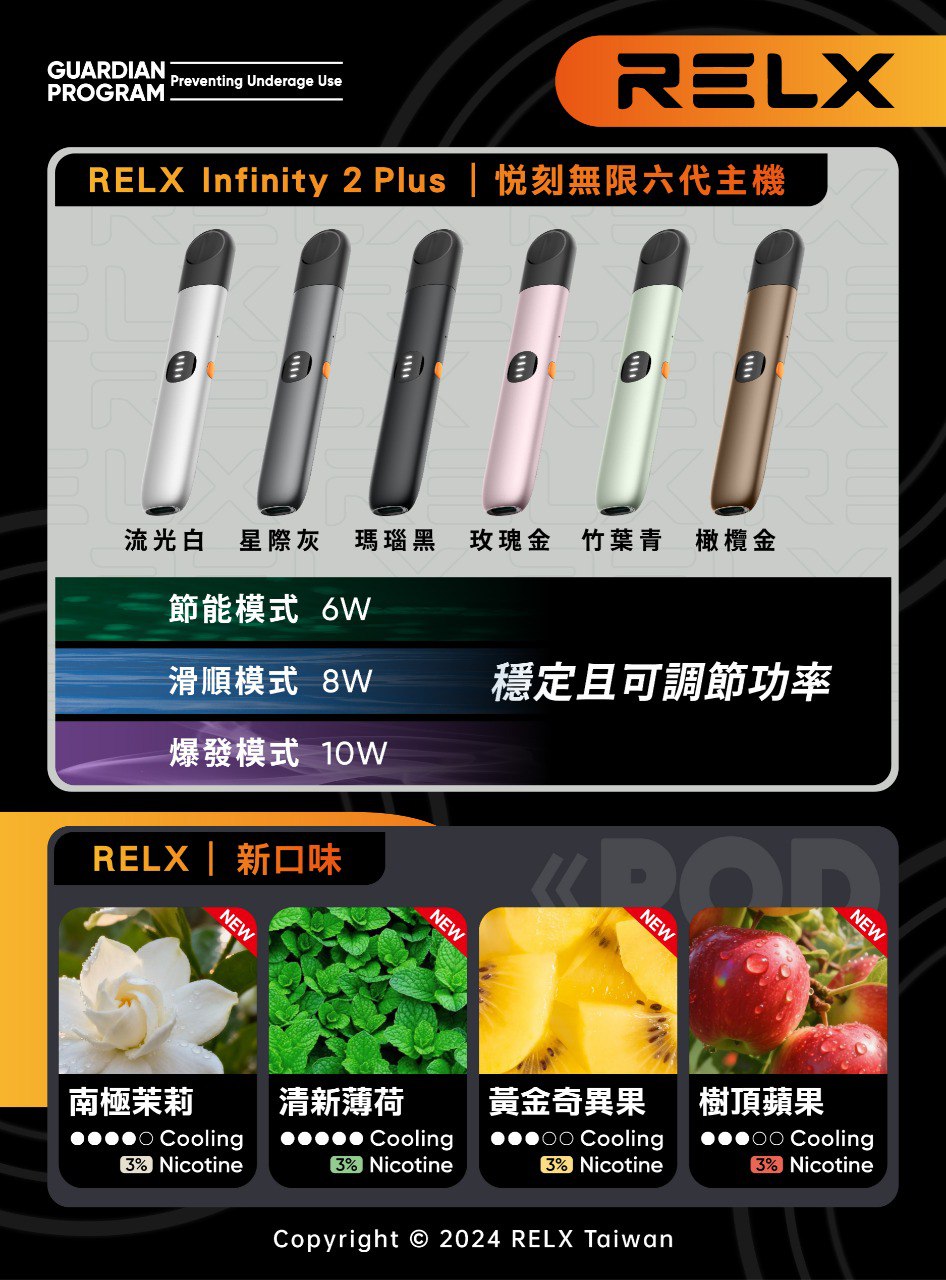 RELX悅刻六代煙彈<BR>(買十送一):圖片 4